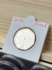 2010 Proof Girl Guiding 50p Coin Girlguides Brilliant Uncirculated BU Royal Mint