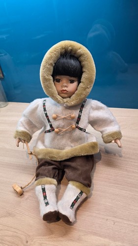 Big vintage doll - big,