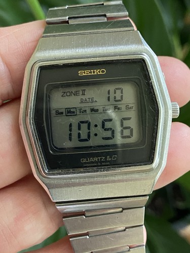 Vtg seiko 0139 - 0139-5019, dual