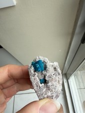 Vivid Blue Cavansite Crystal