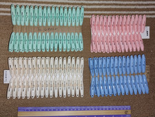 Green, white, blue and pink