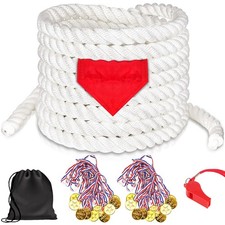 60Ft Tug of War Rope for Kids