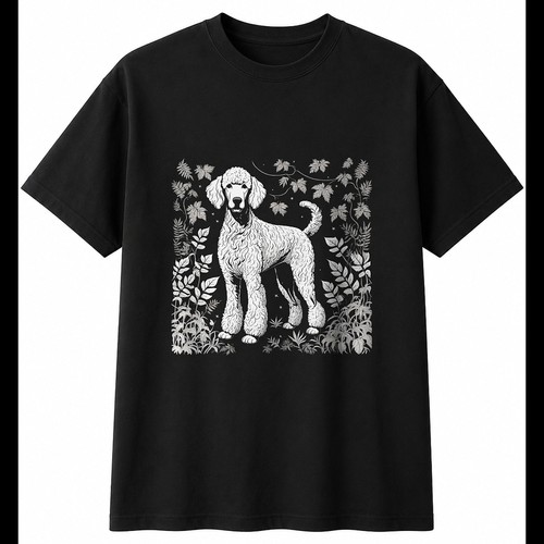 Botanical standard poodle - botanical,