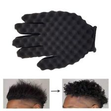 Wave Magical Coil Curly Hair Afro Braid Sponge Glove Styling Tool Barber Brush