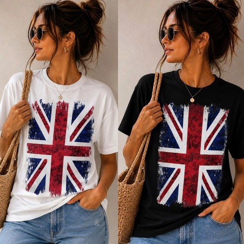 Ladies union jack shirt - union,