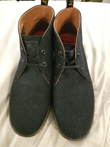 Doc martin black suede - doc,