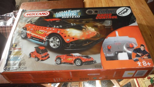 Meccano tuning radio - tuning, control