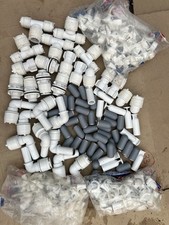 JobLot (33) Polypipe PLUMBING 22mm Water Fittings push fit speedfit CLEARANCE
