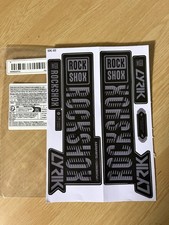 Rockshox Fork Stickers Grey