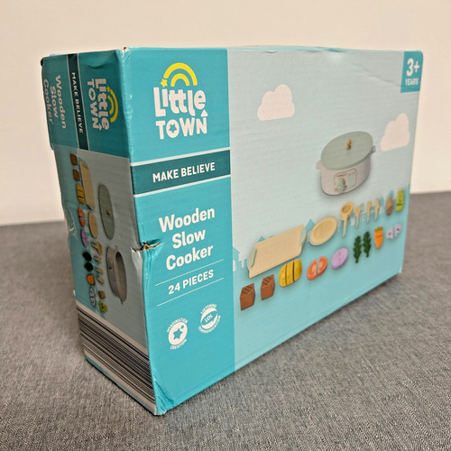 Little town wooden - town, cooker