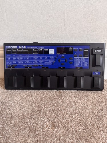 Boss multi effect guitar - boss, me-8