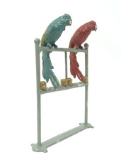 TAYLOR & BARRETT / F G TAYLOR ZOO PARROTS ON PERCH