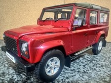 1:18 LAND ROVER Defender 110 1/18 4x4 Off Road Jeep RED . 