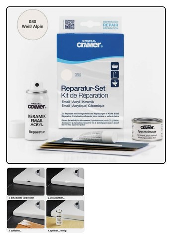 Cramer white ceramic enamel - cramer,