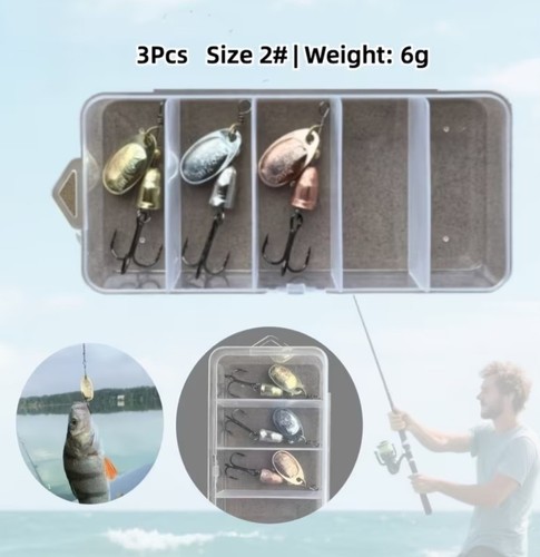 Fishing spinners no2 vibrax - spinners,