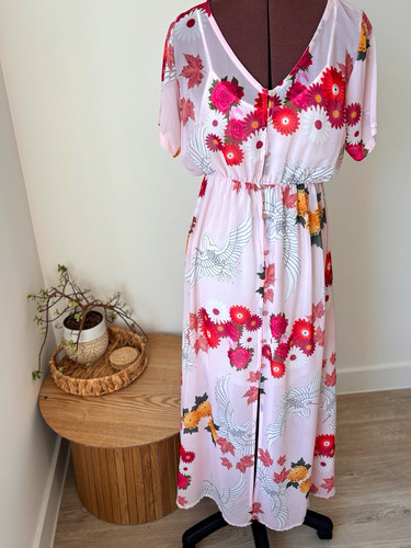 Bellambra maxi dress - dress, pink