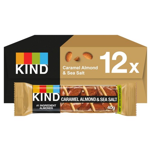 Kind caramel almond sea salt - almond,