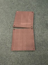 Acoustic tiles set of 8 black foam