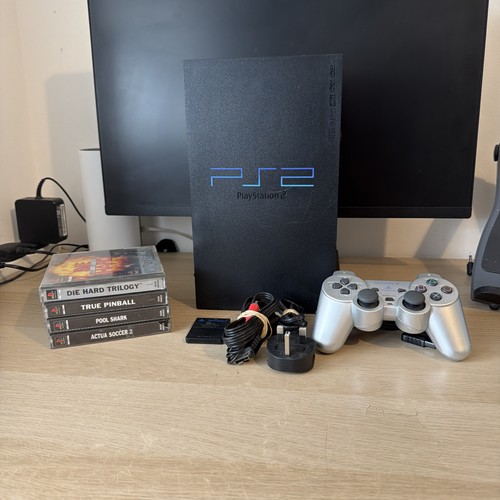 Sony ps2 playstation black - ps2,