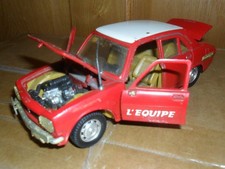POLISTIL POLITOYS 1/25 PEUGEOT 504 GL TOUR DE FRANCE MODEL CAR