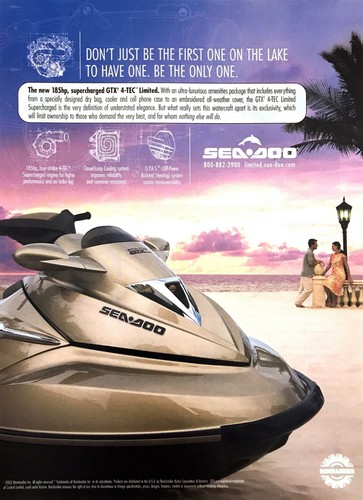 2003 sea doo gtx - doo, limited