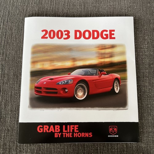 2003 dodge brochure viper - brochure,