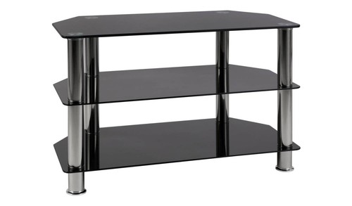 Matrix glass corner unit - glass, tv