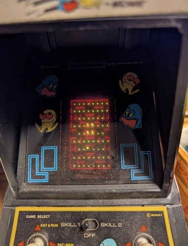 1981 coleco vintage - coleco, pac-man