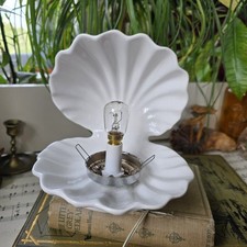 Vintage Shell Clam Night Light