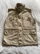 Regatta Khaki Multi-Pocket Utility Vest – Size M