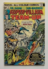 Super-Villain Team-Up #3 (Marvel 1975) VG condition Bronze Age issue.