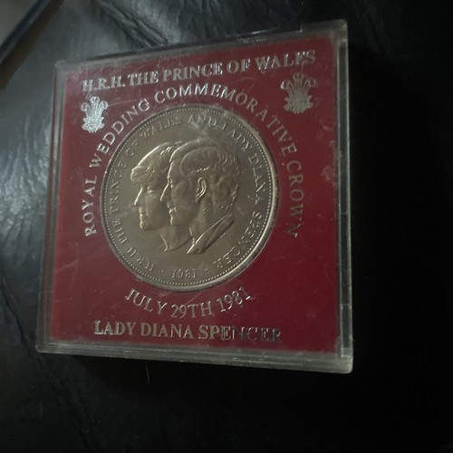 1981 royal wedding - coin, hrh