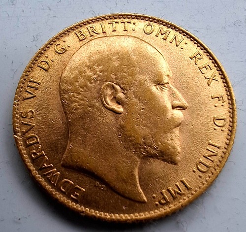 1906 gold sovereign - 1906, sovereign,
