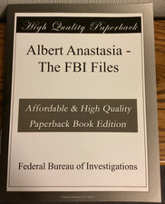 Albert Anastasia - The FBI