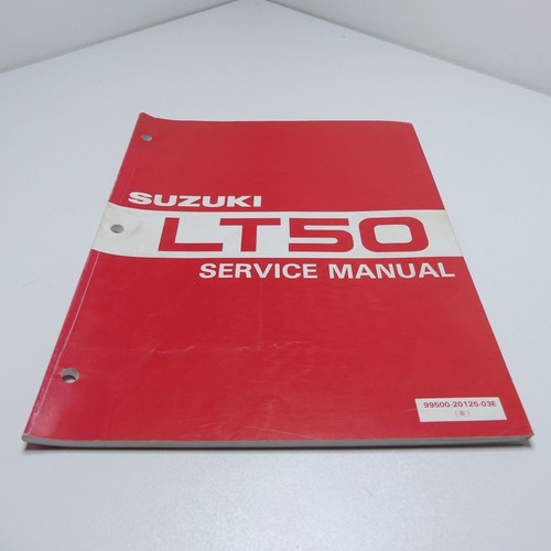Suzuki workshop manual - suzuki, 50