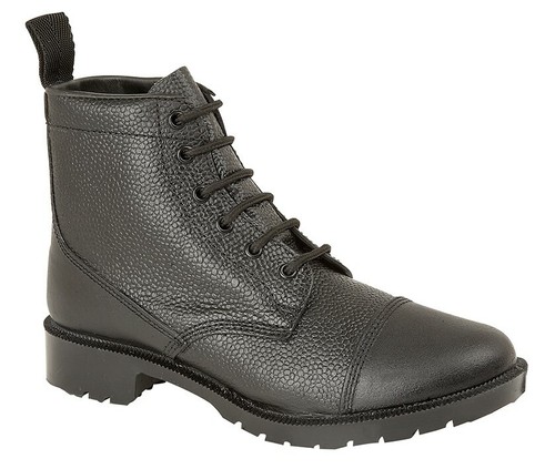 Mens black leather - black, cadet