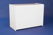 WHITE 1200mm COUNTER  WITH