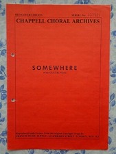 Sheet Music 'Somewhere' from