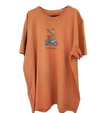 Life Is Good Orange TShirt XXL