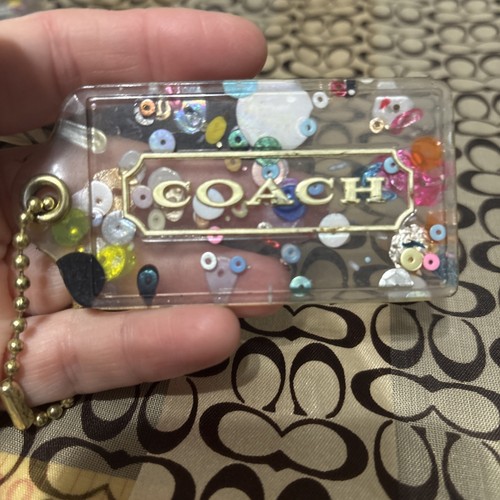 Loaded sequin coach - coach, poppy