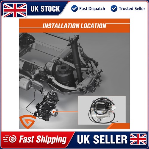 Air suspension compressor - suspension, for