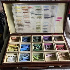 Wooden Box Rowney Soft Pastels