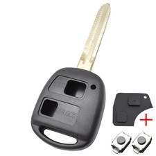 2 Button Remote Key Case Fob