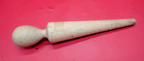 Vintage wooden cone pestle - vintage,
