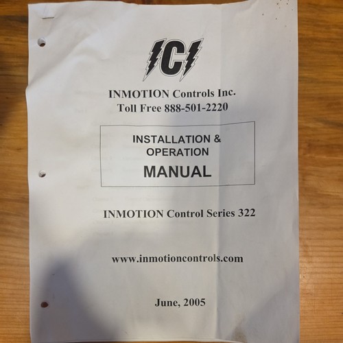 New inmotion controls - controls, model