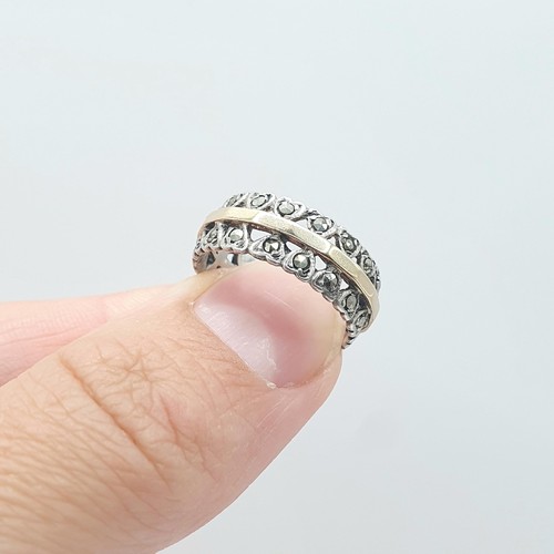 Antique 9ct gold silver - 9ct,