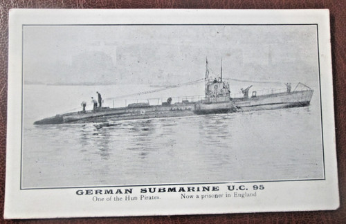 German submarine uc95 the - uc95,