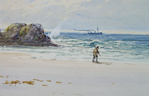 Original watercolour figure - watercolour,, 'figure
