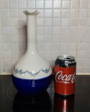 Pre WW2 1930's Japanese Decanter Porcelain Crackle glazed Saki/sake Bottle