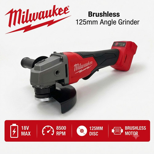 Milwaukee 125mm brushless - 125mm,